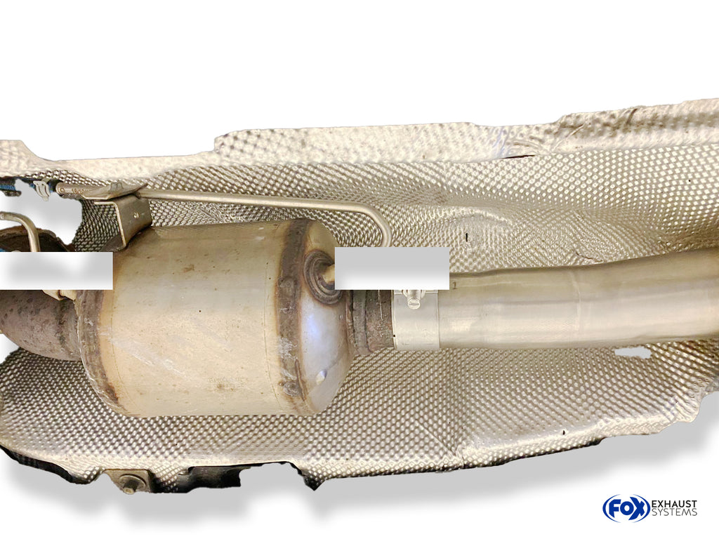 Fox passend fürMercedes CLA 220/250 - 117 4-matic OPF Vorschalldämpfer
