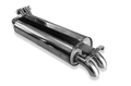 Fox passend für Mercedes W123/S123 - 6 Zylinder Endschalldämpfer - 2x55 Typ 26