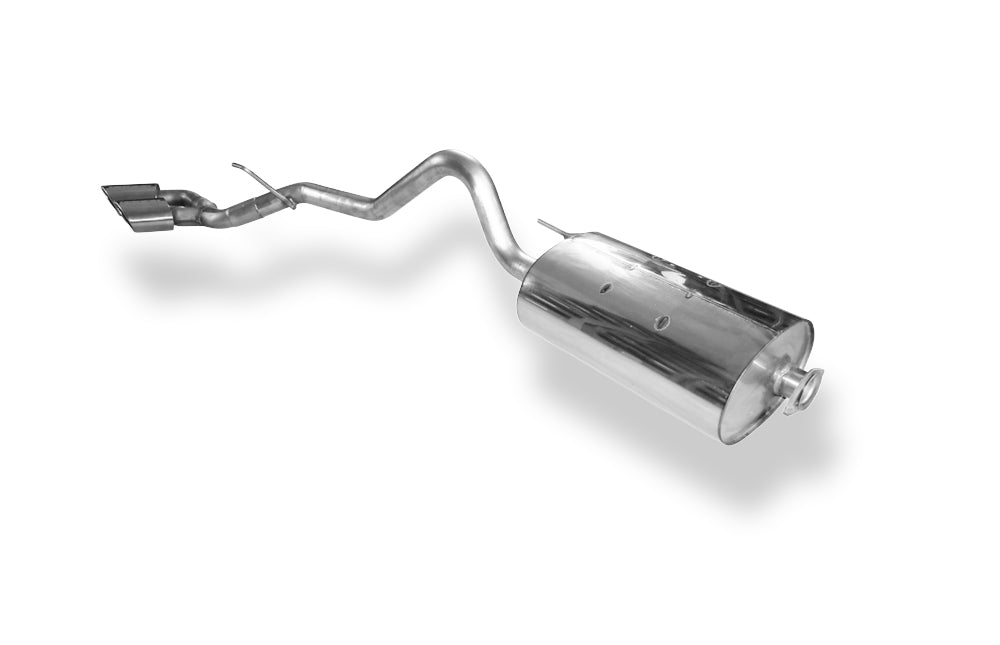 Fox passend fürMitsubishi L200 - K60T - mit Katalysator Endschalldämpfer Ausgang Sidepipe - 2x115x85 Typ 38 auf Beifahrerseite