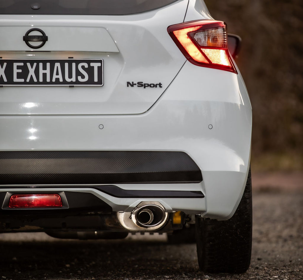 Fox passend fürNissan Micra K14 N Endschalldämpfer - 115x85 Typ 32