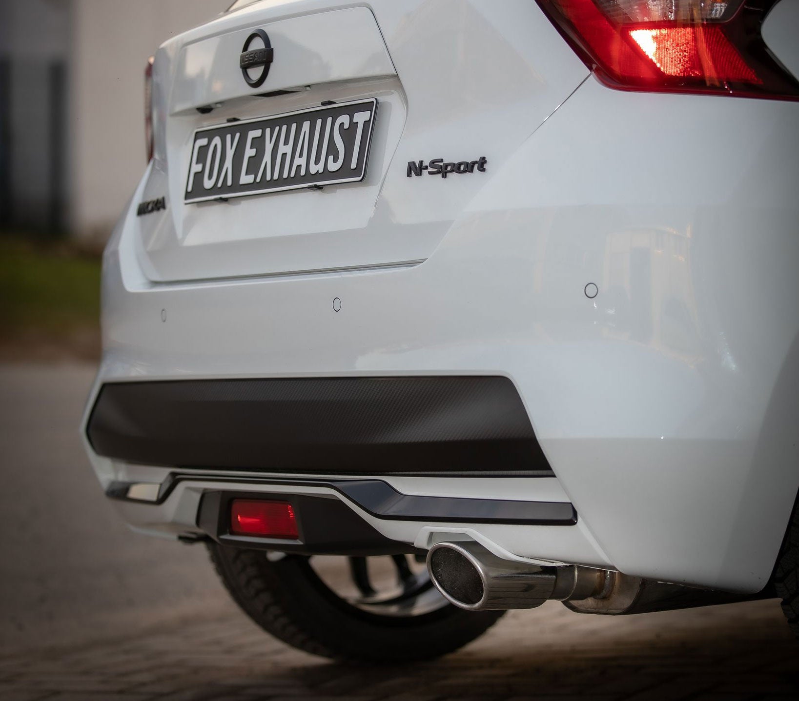Fox passend fürNissan Micra K14 N Endschalldämpfer - 115x85 Typ 32