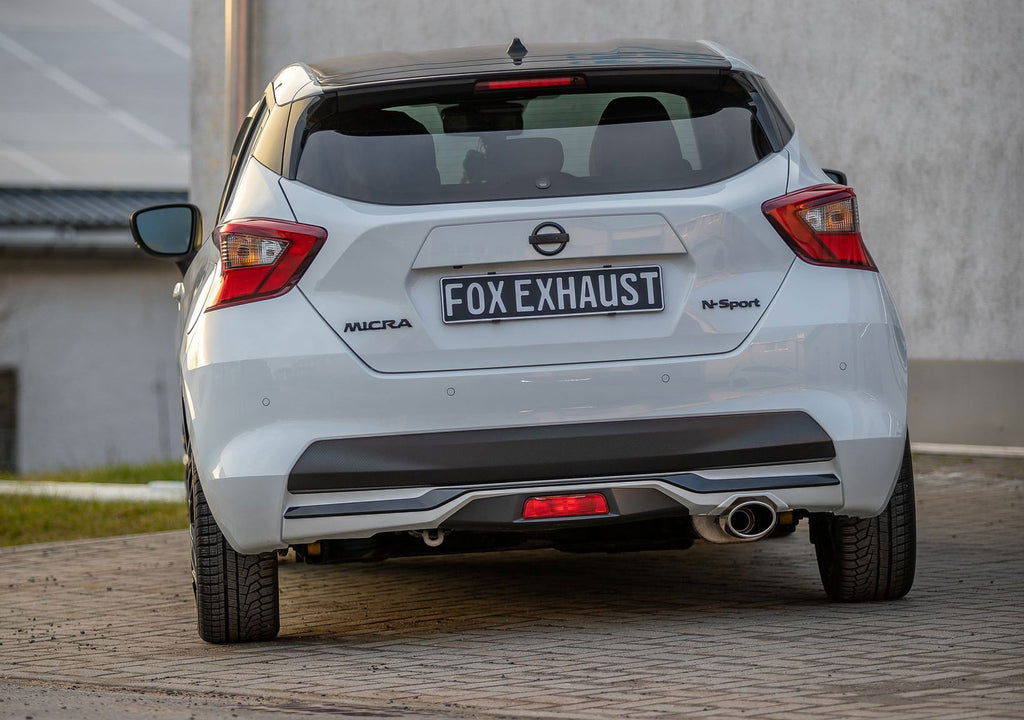 Fox passend fürNissan Micra K14 N Endschalldämpfer - 115x85 Typ 32