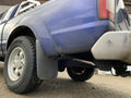 Fox passend für Nissan NP300 Pickup 4WD - D22 Endschalldämpfer - 1x55 Typ 26 (seitlicher Ausgang)
