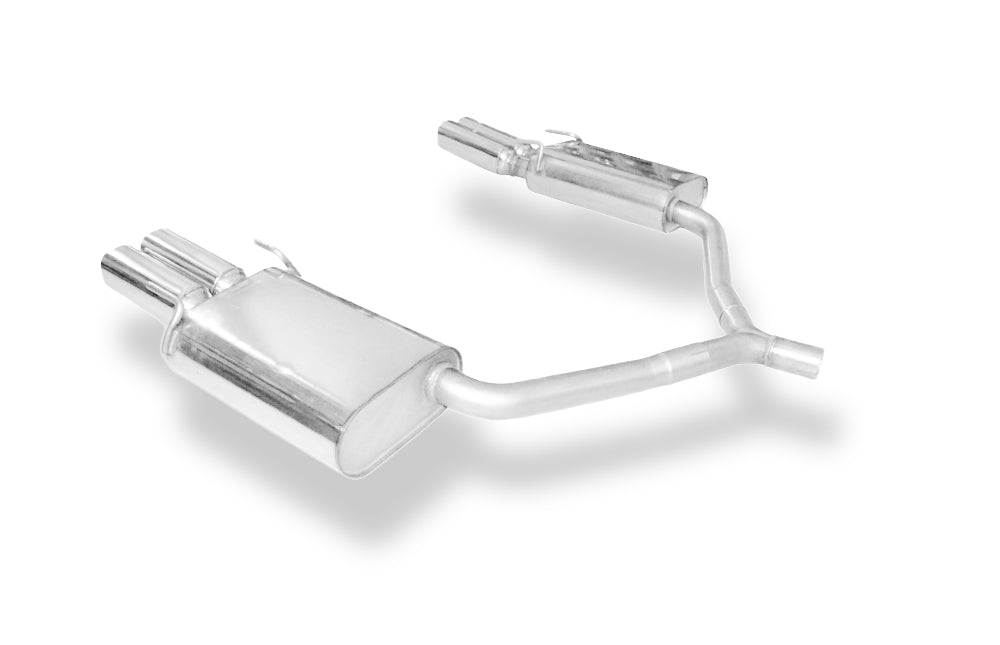 Fox passend fürOpel Vectra C Caravan Endschalldämpfer rechts/links zweiflutig - 2x78x75 Typ 70 rechts/links