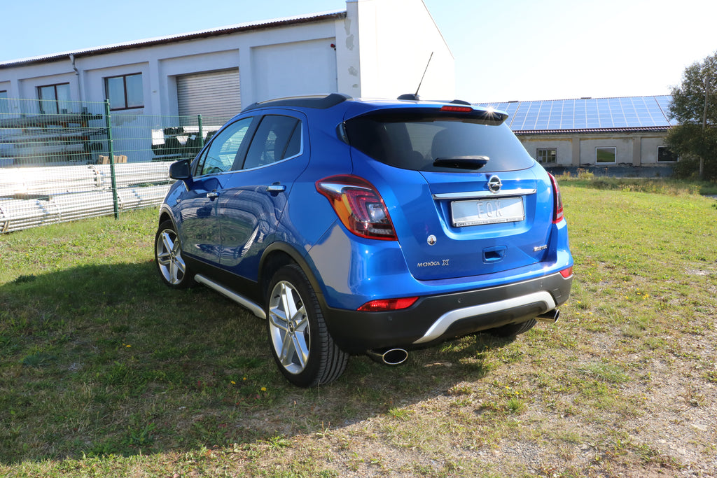 Fox passend fürOpel Mokka 4x4 & 4x2 Endschalldämpfer rechts/links - 115x85 Typ 38 rechts/links