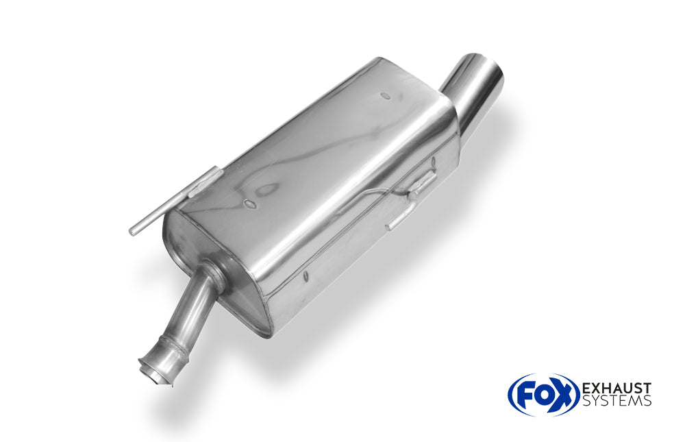 Fox passend fürPeugeot 206 Limousine/ CC Endschalldämpfer - 1x90 Typ 13