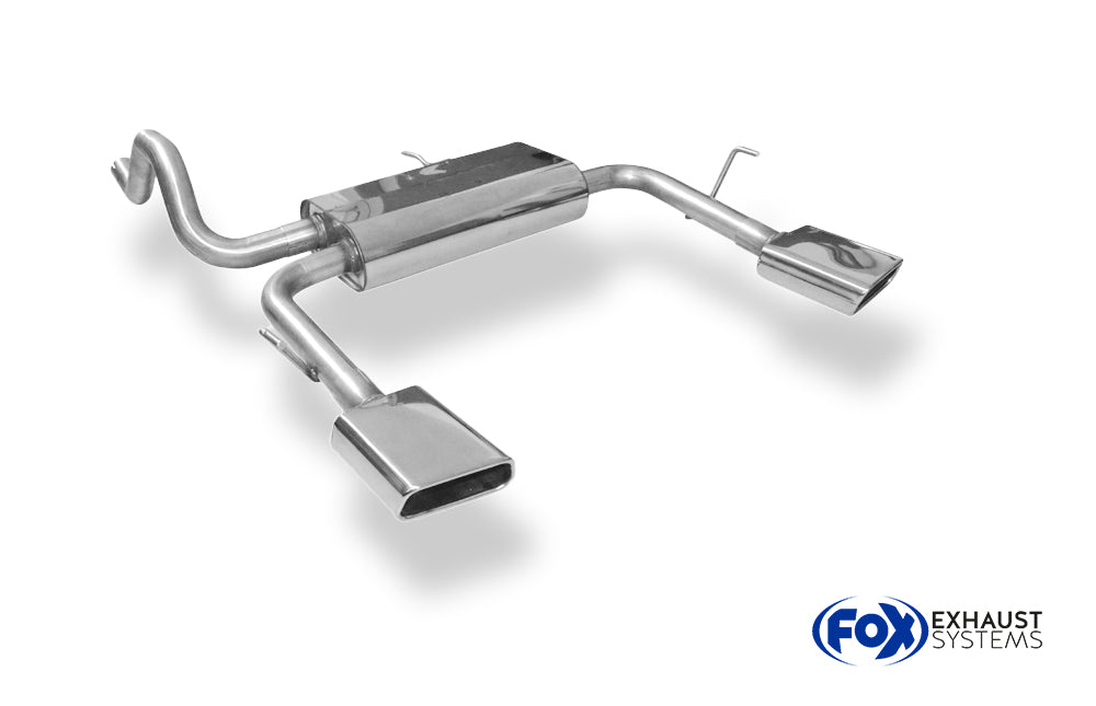 Fox passend fürPeugeot 308 II Endschalldämpfer Ausgang rechts/links - 145x65 Typ 59 rechts/links