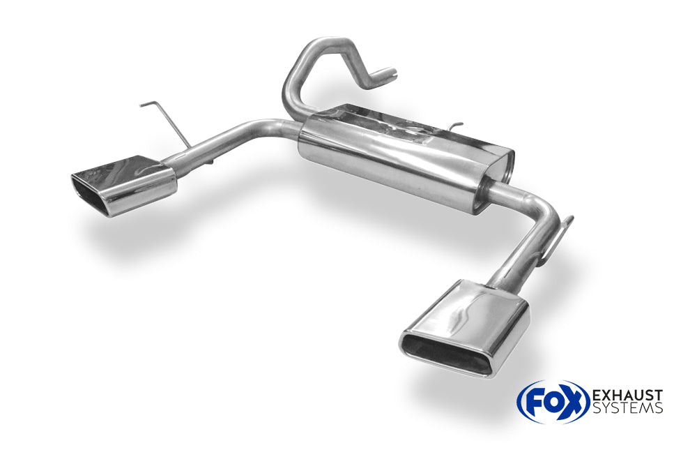 Fox passend fürPeugeot 308 II Endschalldämpfer Ausgang rechts/links - 145x65 Typ 59 rechts/links