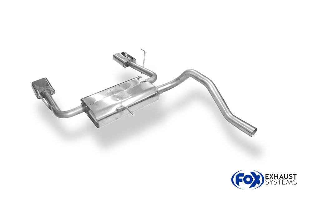 Fox passend fürPeugeot 308 II Endschalldämpfer Ausgang rechts/links - 145x65 Typ 59 rechts/links