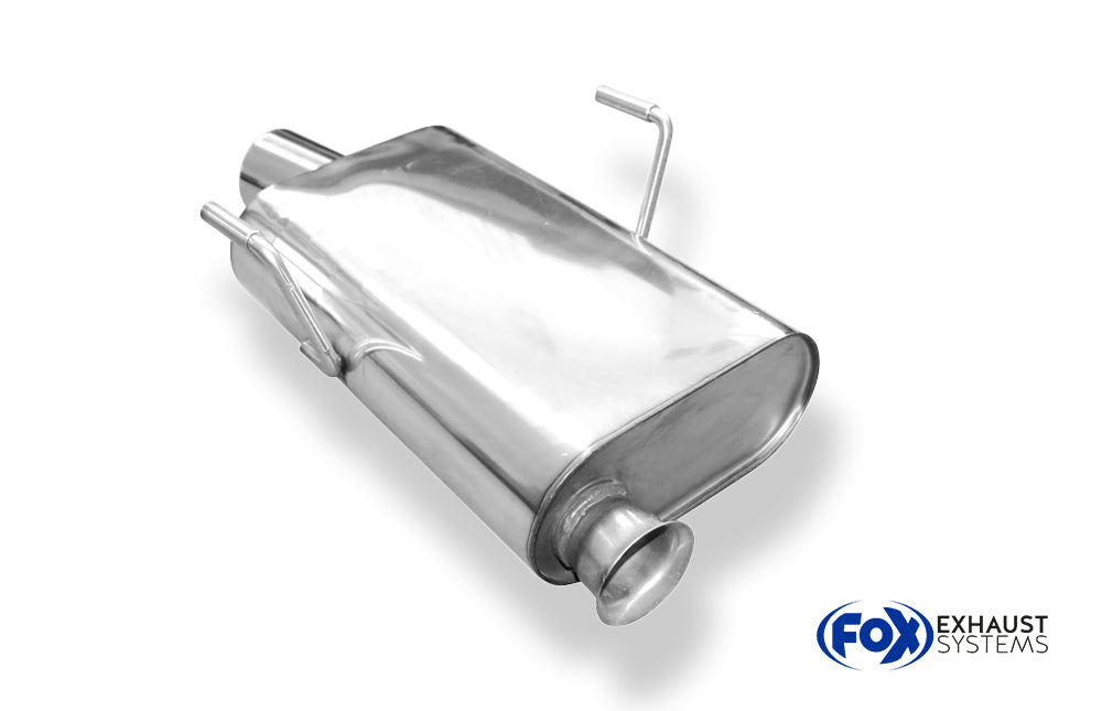 Fox passend fürPeugeot 406 Coupe Endschalldämpfer - 1x90 Typ 12