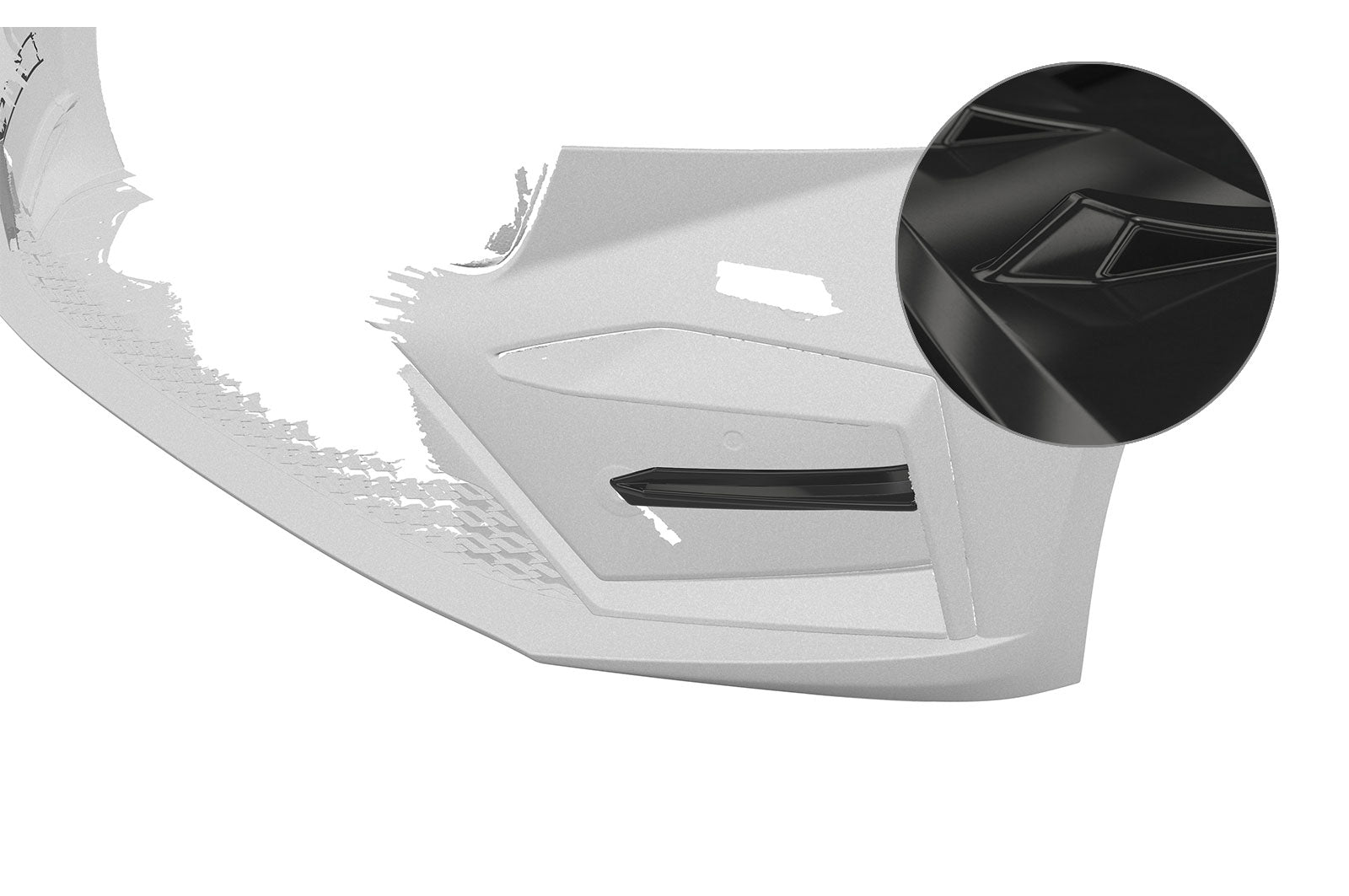 CSR Performance Flaps mit ABE für Skoda Enyaq iV Sportline FP046-G Glossy schwarz Hochglanz (keine Lackierung erforderlich)