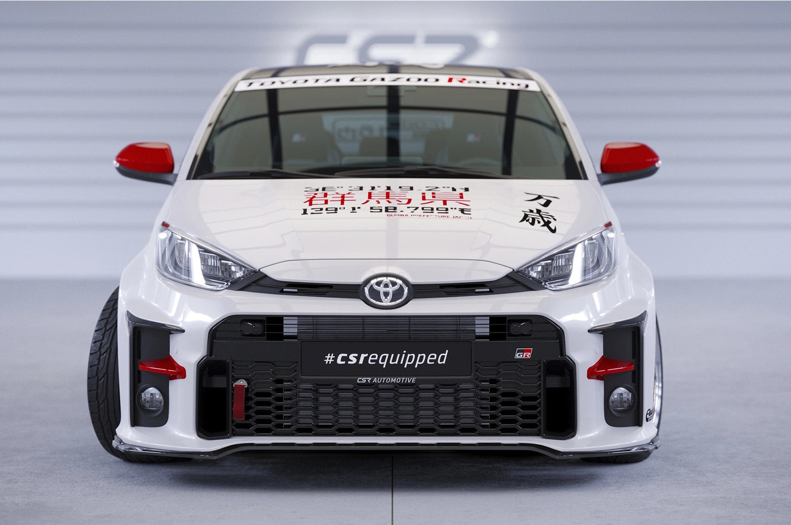 CSR Performance Flaps mit ABE für Toyota GR Yaris (XP21) FP017-L Lackierung erforderlich (unlackiert roh)