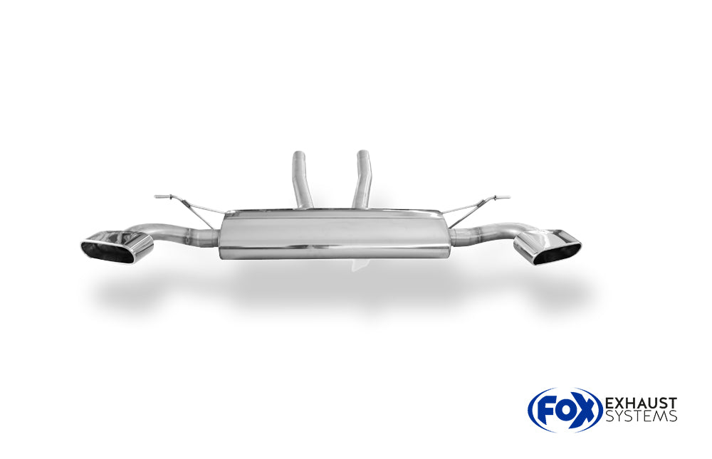 Fox passend fürPorsche Cayenne 9PA Facelift Endschalldämpfer rechts/links - 220x80 Typ 49 rechts/links