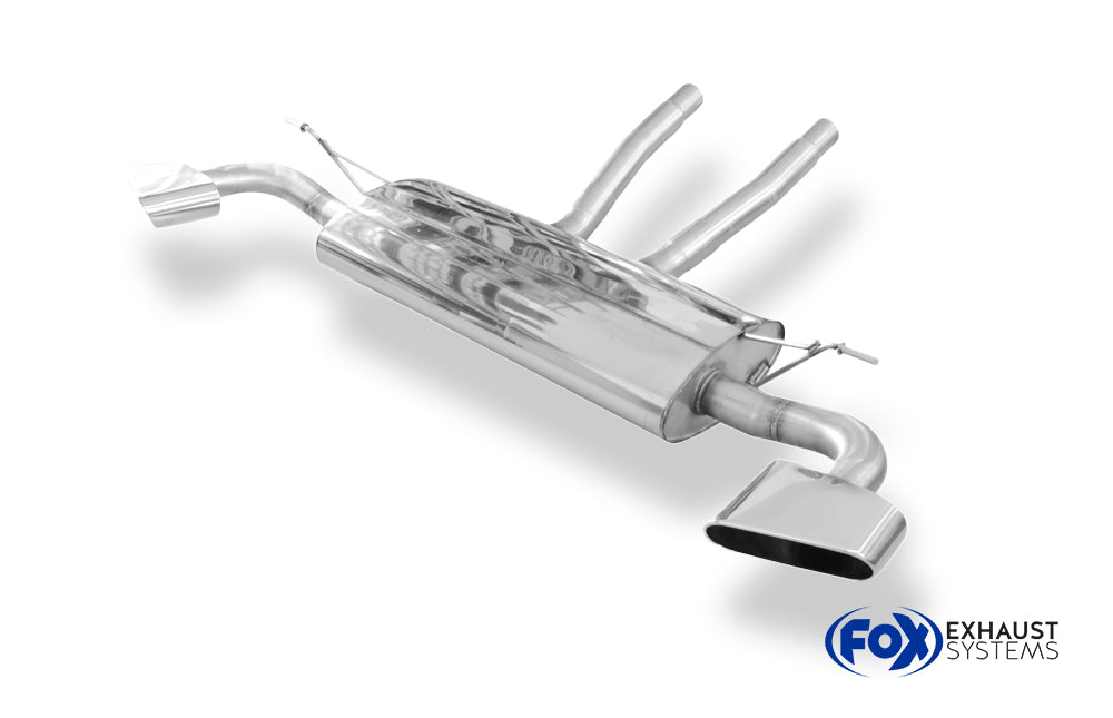 Fox passend fürPorsche Cayenne 9PA Facelift Endschalldämpfer rechts/links - 220x80 Typ 49 rechts/links