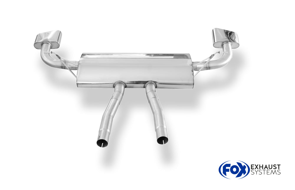 Fox passend fürPorsche Cayenne 9PA Facelift Endschalldämpfer rechts/links - 220x80 Typ 49 rechts/links