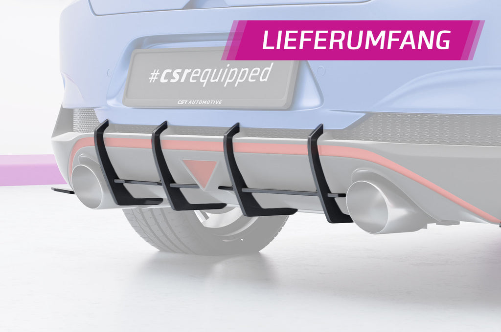 CSR Racing Diffusor | Heckansatz für Hyundai I30 N (PD) Fastback HA328