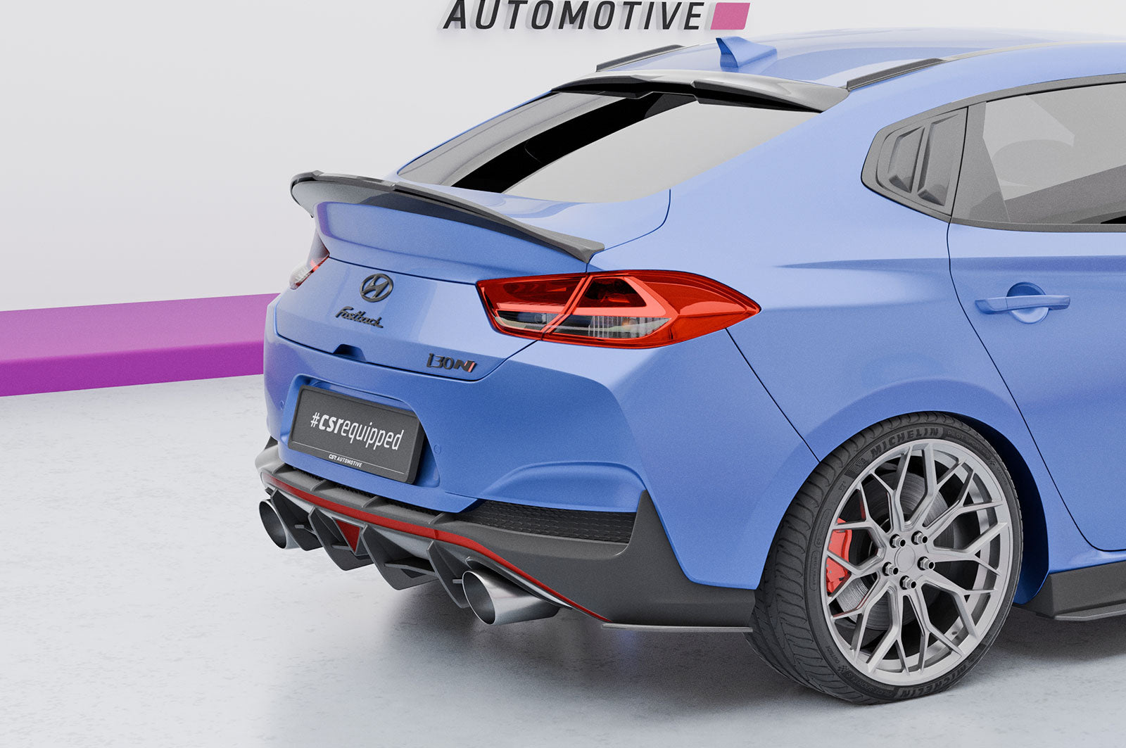 CSR Racing Diffusor | Heckansatz für Hyundai I30 N (PD) Fastback HA329
