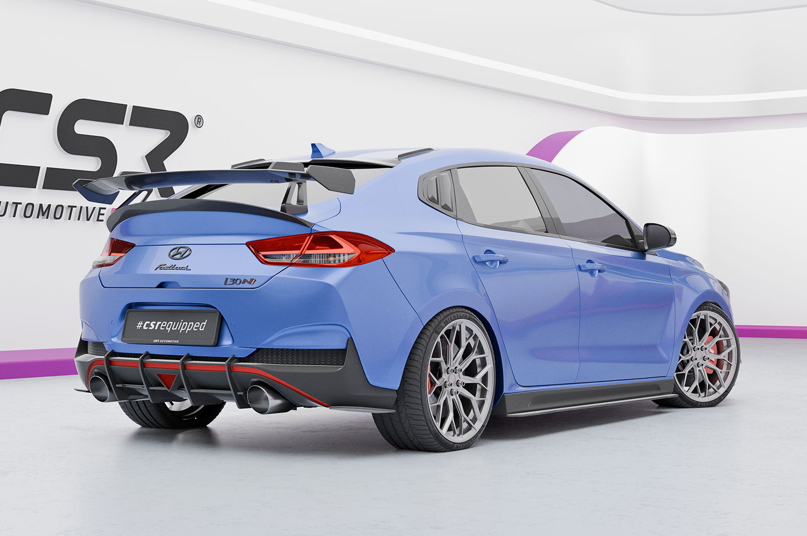 CSR Racing Diffusor | Heckansatz für Hyundai I30 N (PD) Fastback HA384