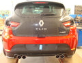 Fox passend für Renault Clio IV RS für Elia Stoßstange Endschalldämpfer quer Ausgang rechts/links - 2x90 rechts/links Typ 16 rechts/links