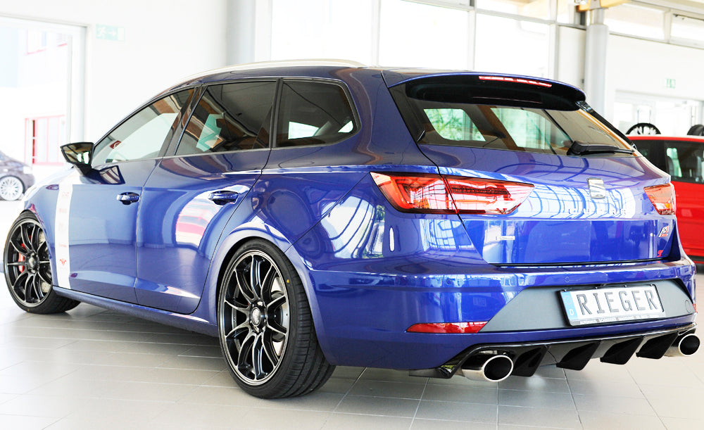Fox passend fürRieger Heckeinsatz - Seat Leon Cupra Seat Leon Cupra (5F): 5-tür. (ST/Kombi)