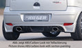 Fox passend für Opel Corsa C Facelift - Rieger Endschalldämpfer Ausgang rechts/links - 115x85 Typ 32 rechts/links passend an Rieger Stoßstange RIE00099336