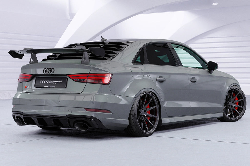 CSR Schwanenhals Heckflügel für Audi A3 / S3  / RS3 (8V) Limousine SHF005-D02-F