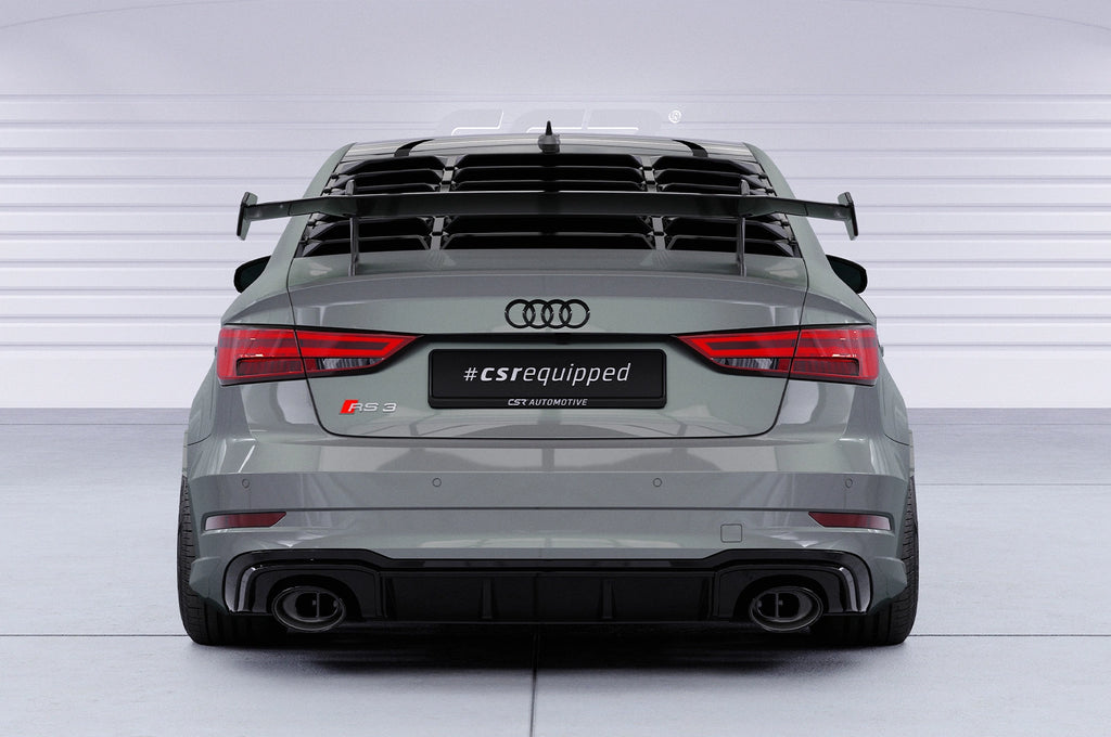 CSR Schwanenhals Heckflügel für Audi A3 / S3  / RS3 (8V) Limousine SHF005-D02-F