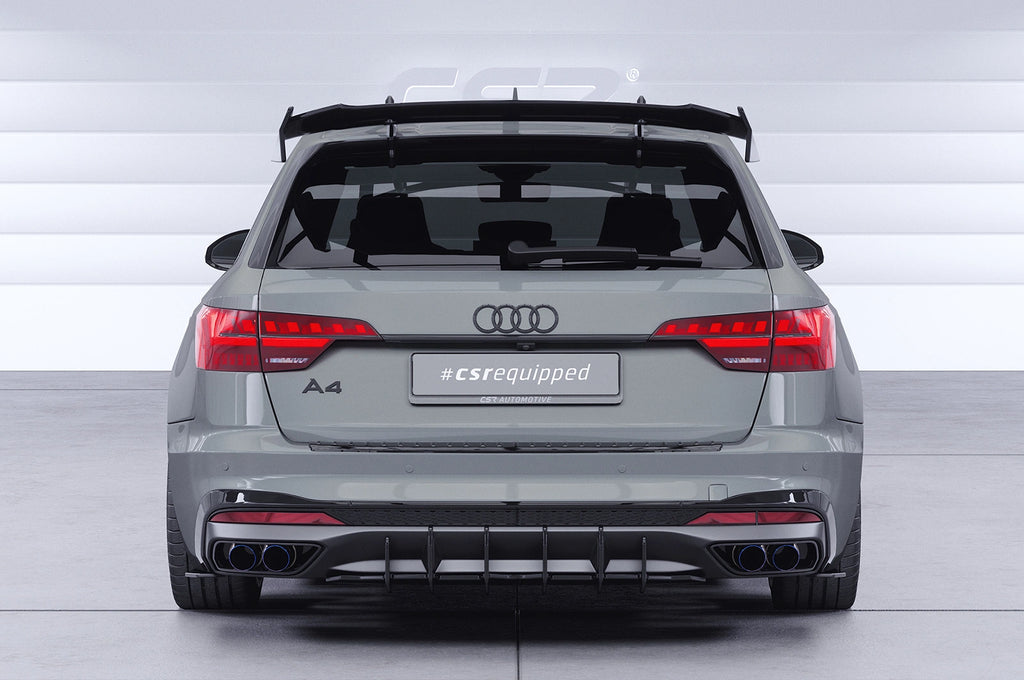 CSR Schwanenhals Heckflügel mit ABE für Audi A4 / S4 B9 (Typ 8W) Avant