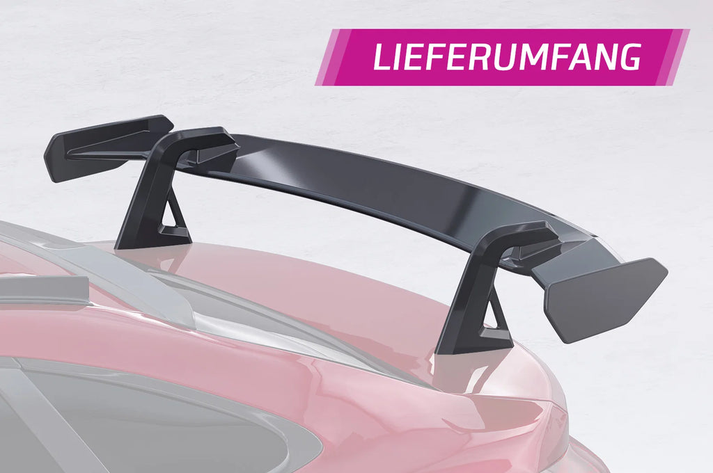 CSR Schwanenhals Heckflügel mit ABE für Audi A5 / S5 B10 (Typ FU) Limousine Design 2 SHF092