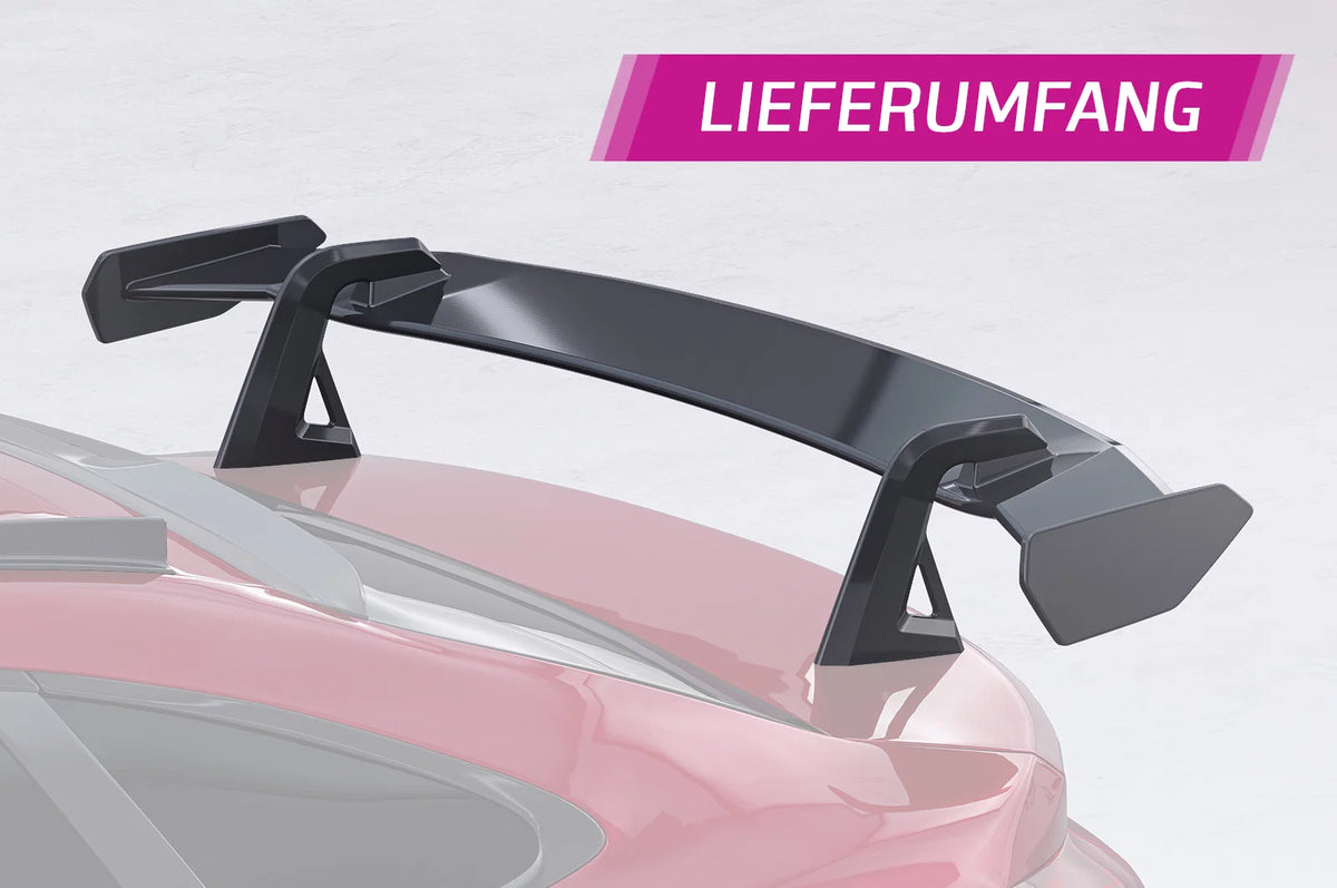 CSR Schwanenhals Heckflügel mit ABE für Audi A5 / S5 B10 (Typ FU) Limousine Design 2 SHF092