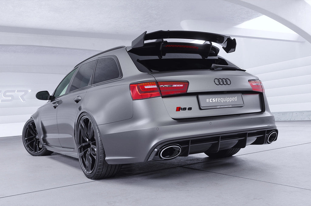 CSR Schwanenhals Heckflügel mit ABE für Audi RS6 (C7)
