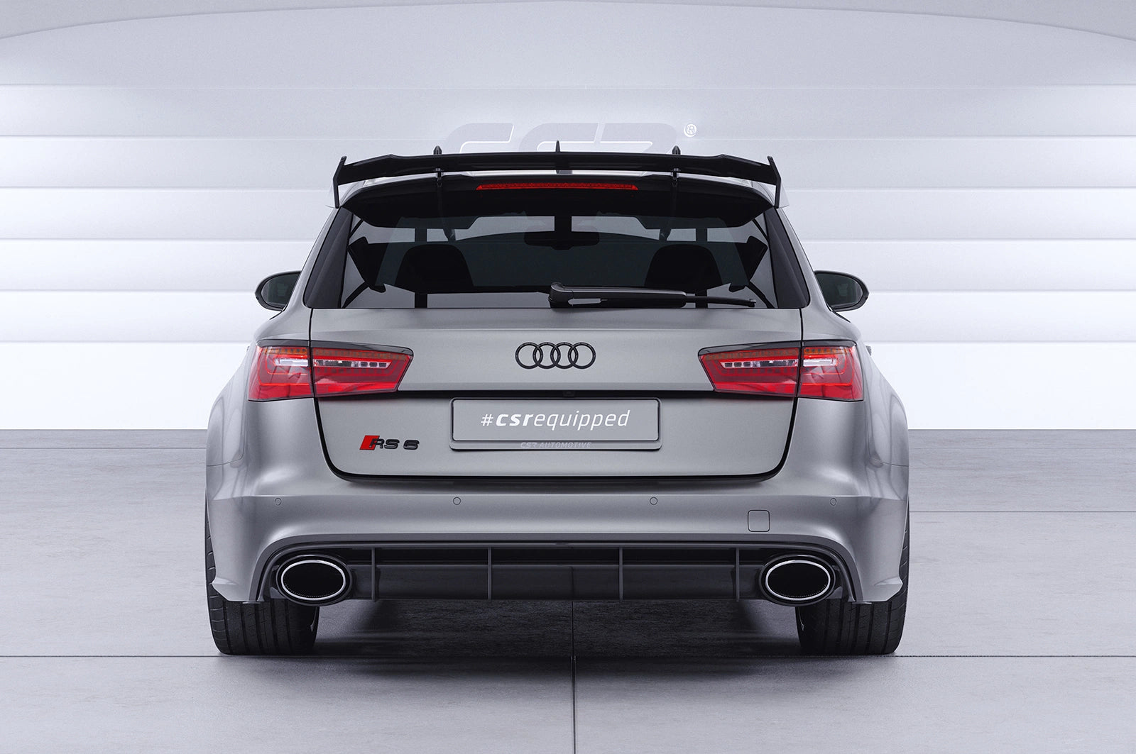 CSR Schwanenhals Heckflügel mit ABE für Audi RS6 (C7)