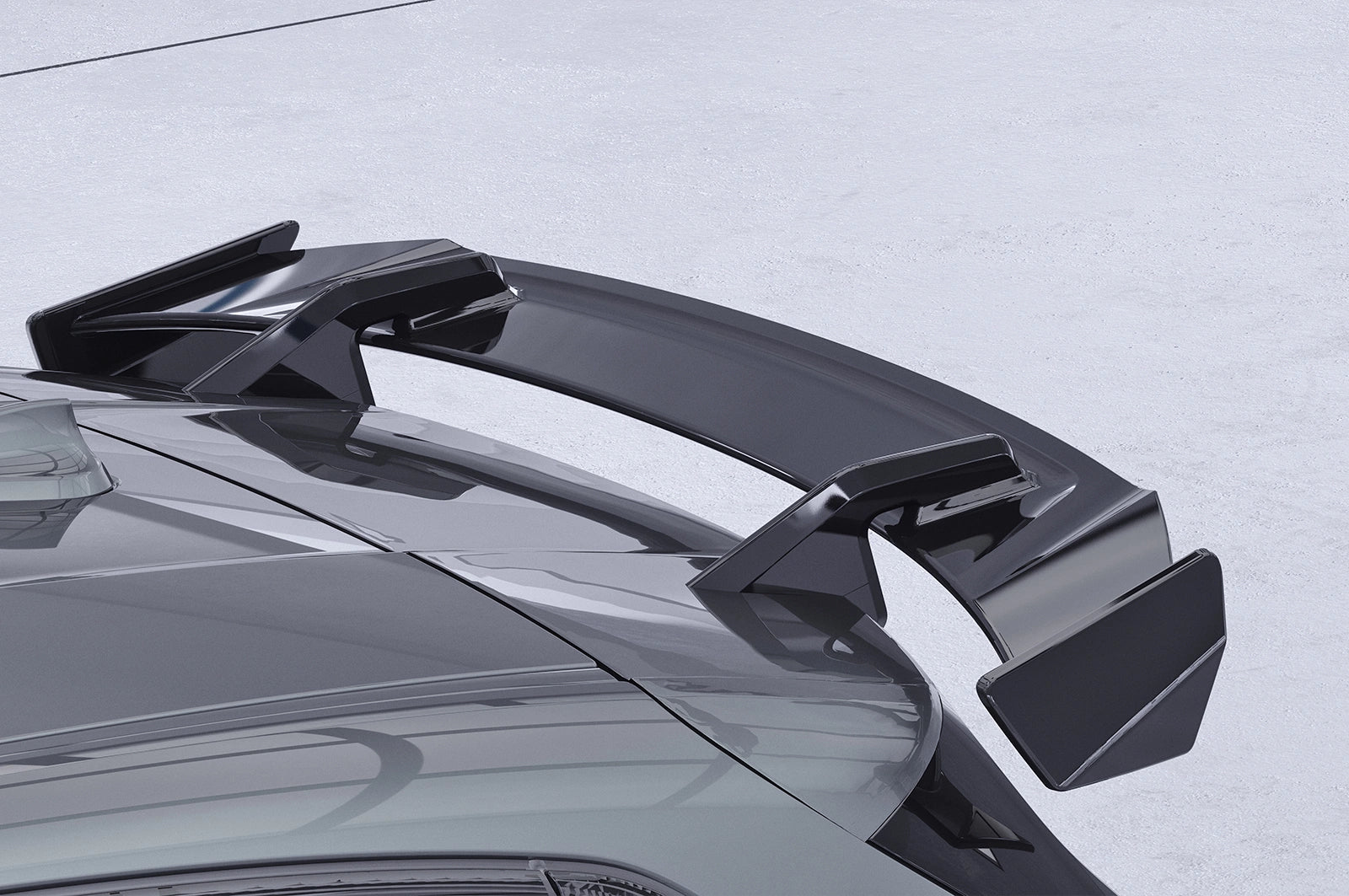 CSR Schwanenhals Heckflügel mit ABE für BMW 1er F40 Basis / M Sport