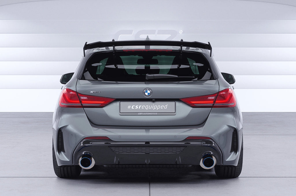 CSR Schwanenhals Heckflügel mit ABE für BMW 1er F40 Basis / M Sport