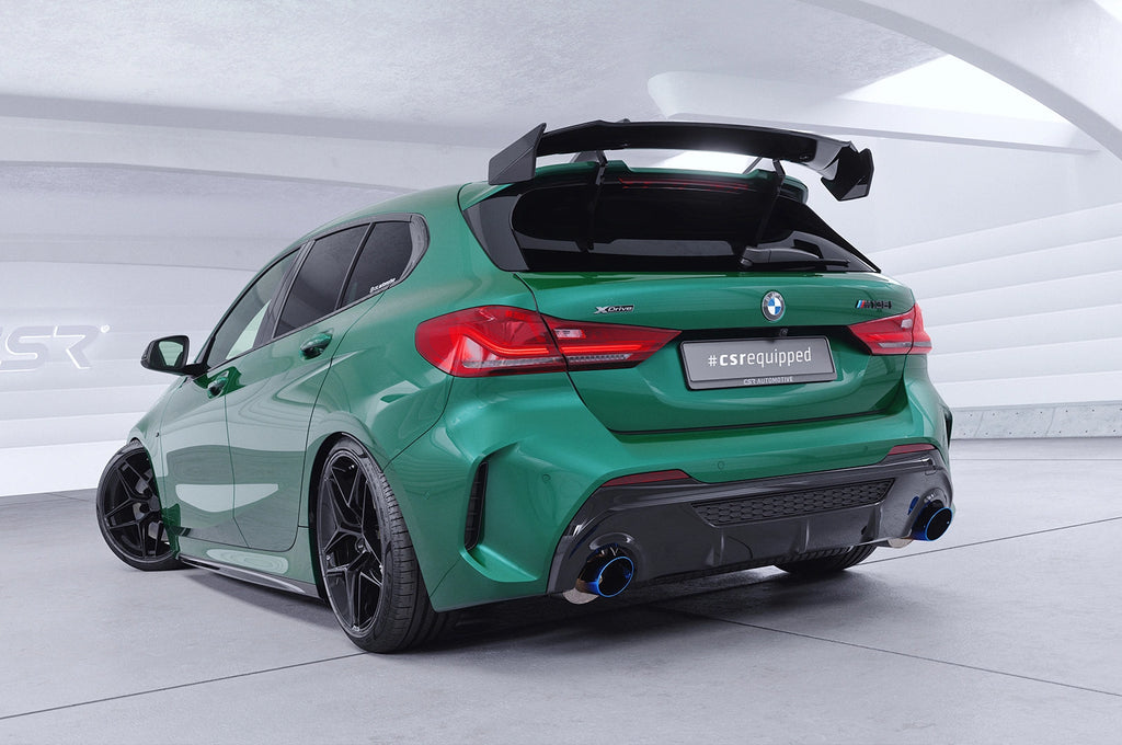 CSR Schwanenhals Heckflügel mit ABE für BMW 1er F40 M135 / M Sportpaket Pro
