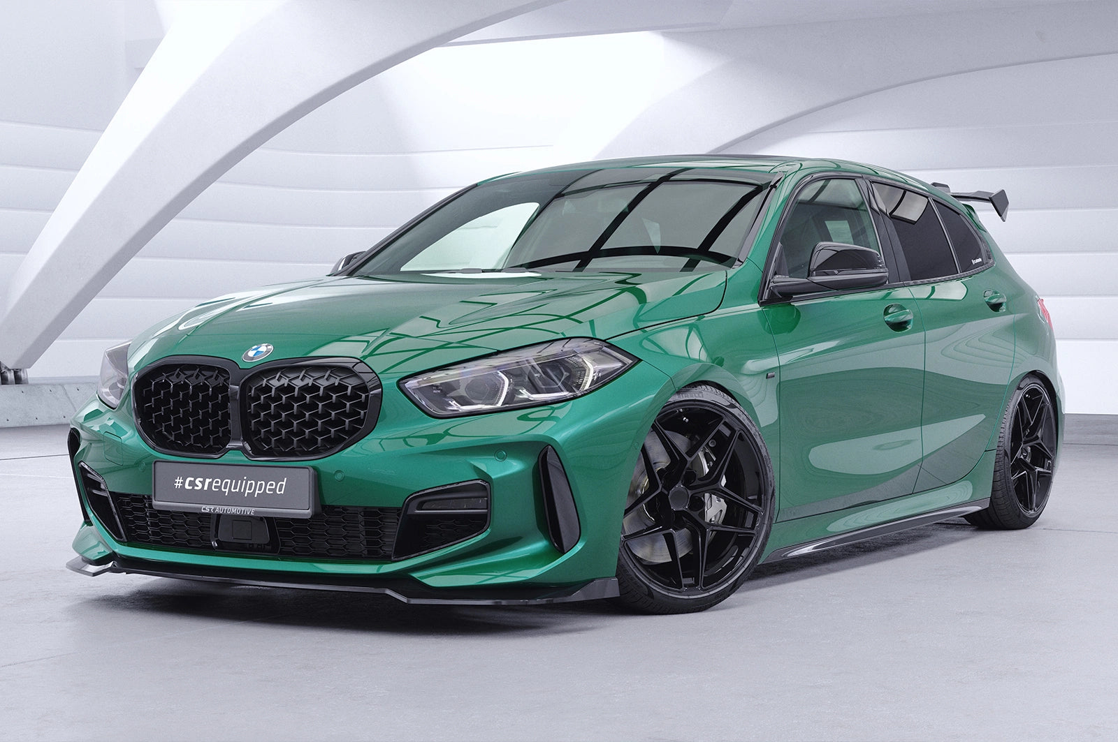 CSR Schwanenhals Heckflügel mit ABE für BMW 1er F40 M135 / M Sportpaket Pro