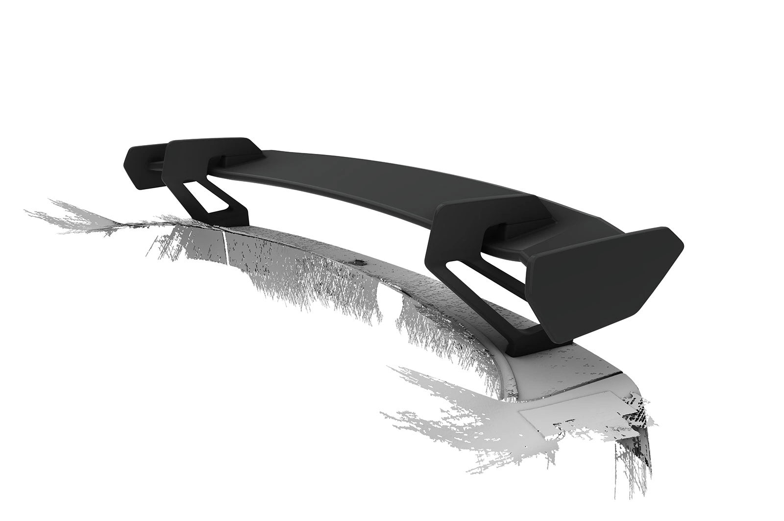 CSR Schwanenhals Heckflügel mit ABE für BMW 3er E36 Compact SHF098-D01-F003-F-L Design 1