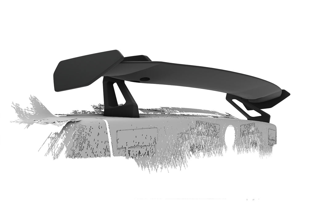 CSR Schwanenhals Heckflügel mit ABE für BMW 3er E36 Compact SHF098-D01-F003-F-L Design 1