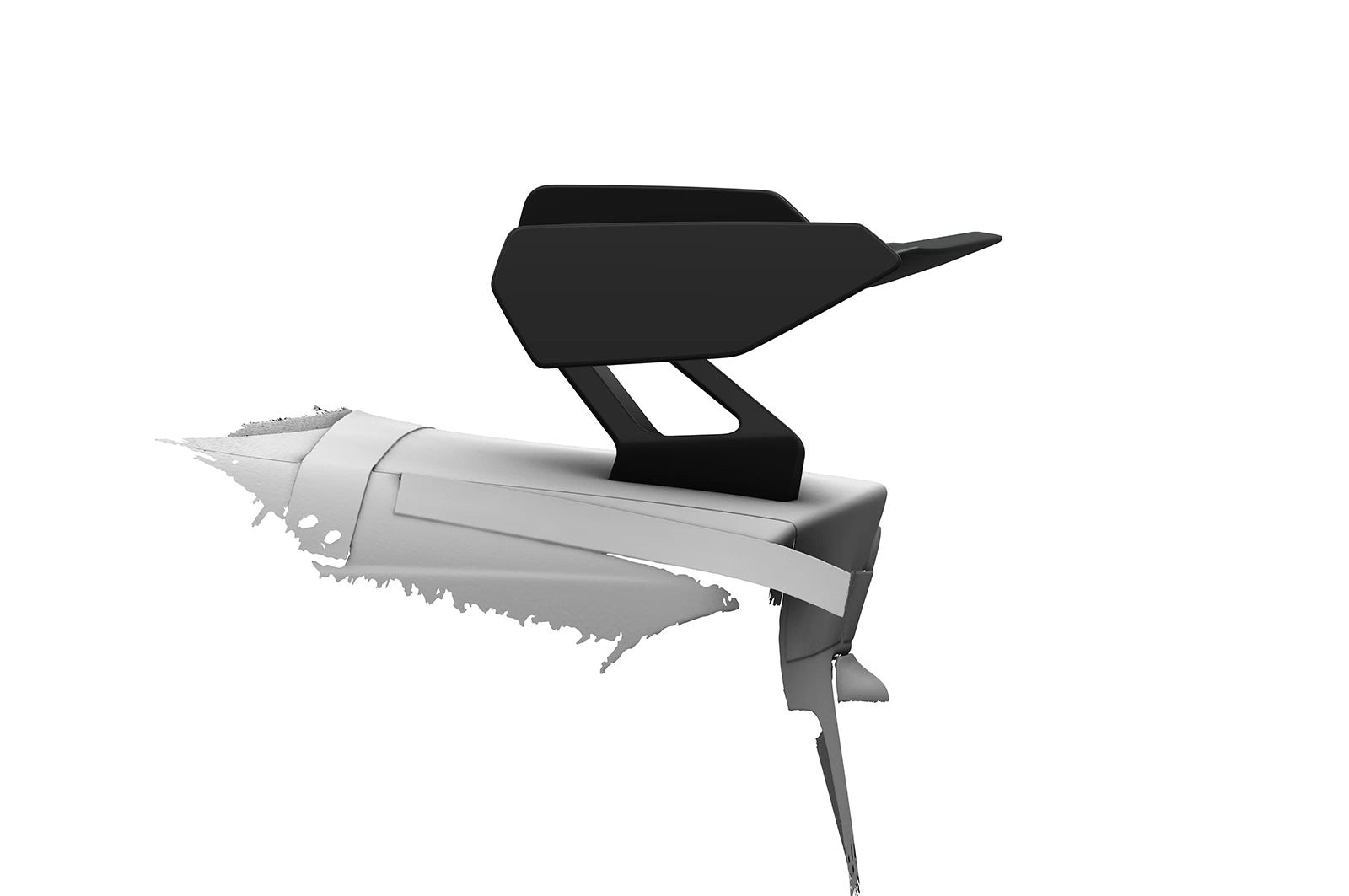 CSR Schwanenhals Heckflügel mit ABE für BMW 3er E46 Limousine SHF094-D01-F003-F-L Design 1