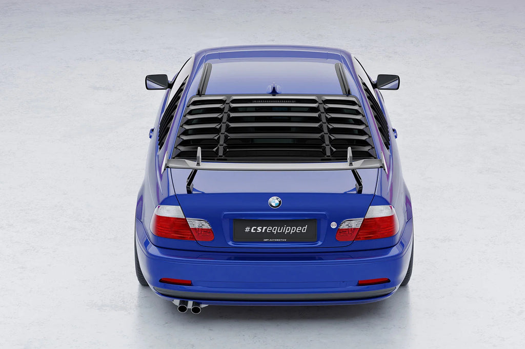 CSR Schwanenhals Heckflügel mit ABE für BMW 3er E46 Limousine Design 1 SHF094