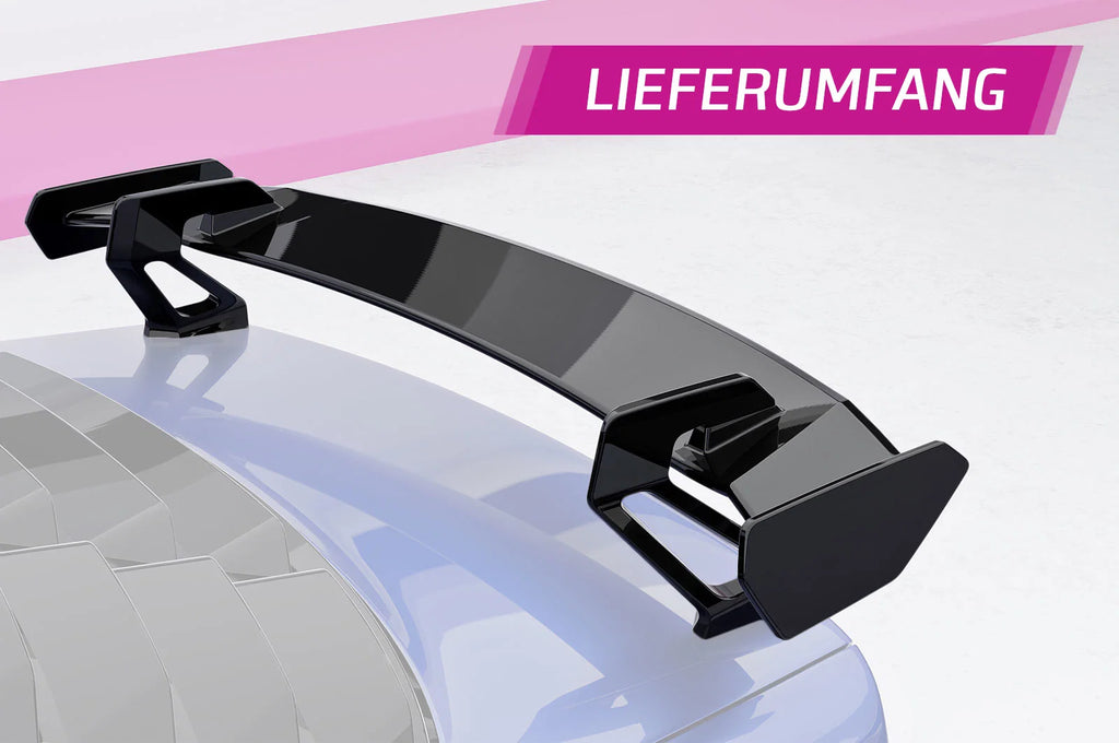 CSR Schwanenhals Heckflügel mit ABE für BMW 3er E46 Limousine Design 1 SHF094