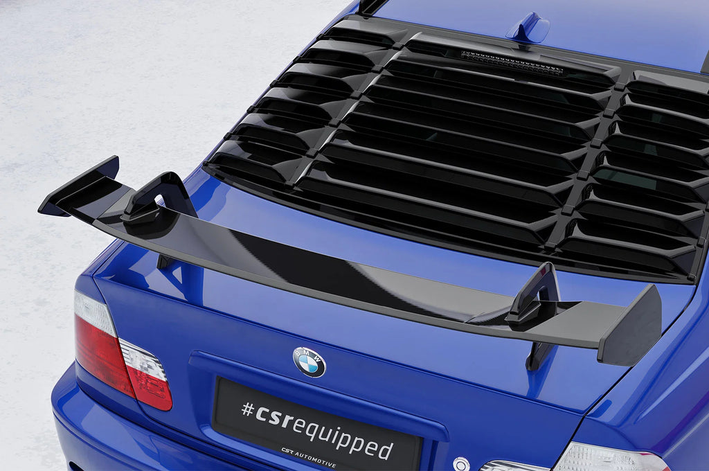 CSR Schwanenhals Heckflügel mit ABE für BMW 3er E46 Limousine Design 2 SHF094