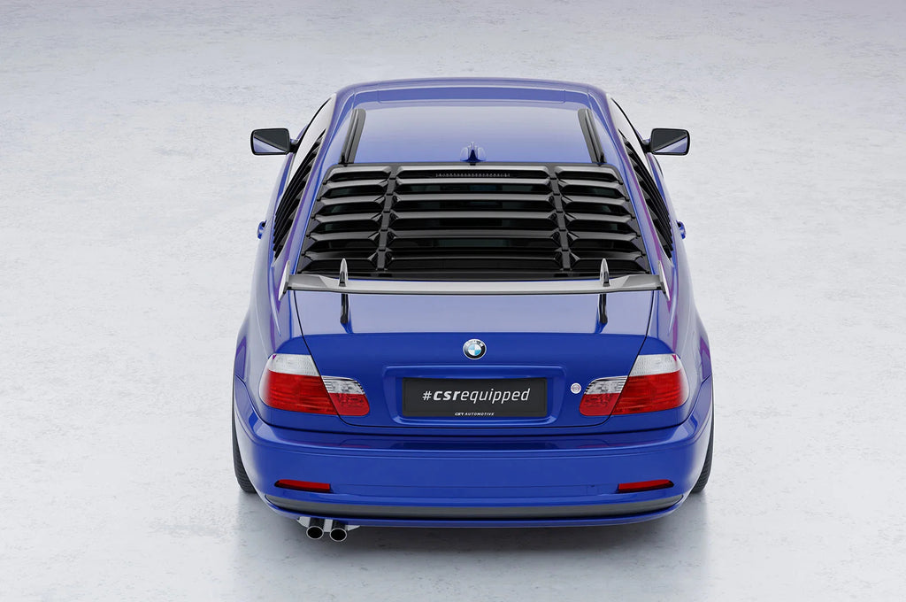 CSR Schwanenhals Heckflügel mit ABE für BMW 3er E46 Limousine Design 2 SHF094