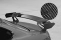 CSR Schwanenhals Heckflügel mit ABE für BMW 3er E92 / M3 E92 Coupe SHF013-D01-F002-C | Carbon Look Hochglanz (keine Lackierung erforderlich)