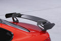 CSR Schwanenhals Heckflügel mit ABE für BMW 3er E92 / M3 E92 Coupe SHF013-D01-F002-F-L | Unlackiert roh (Lackierung erforderlich)