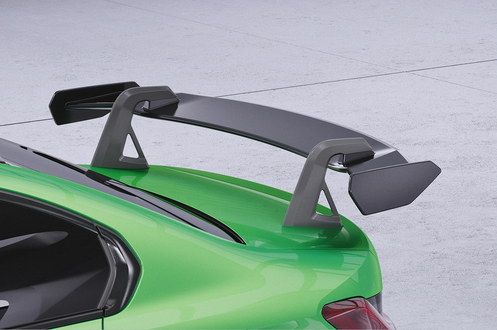 CSR Schwanenhals Heckflügel mit ABE für BMW 3er G20 / M3 G80 Limousine SHF058-D02-F002-F-L Design 2