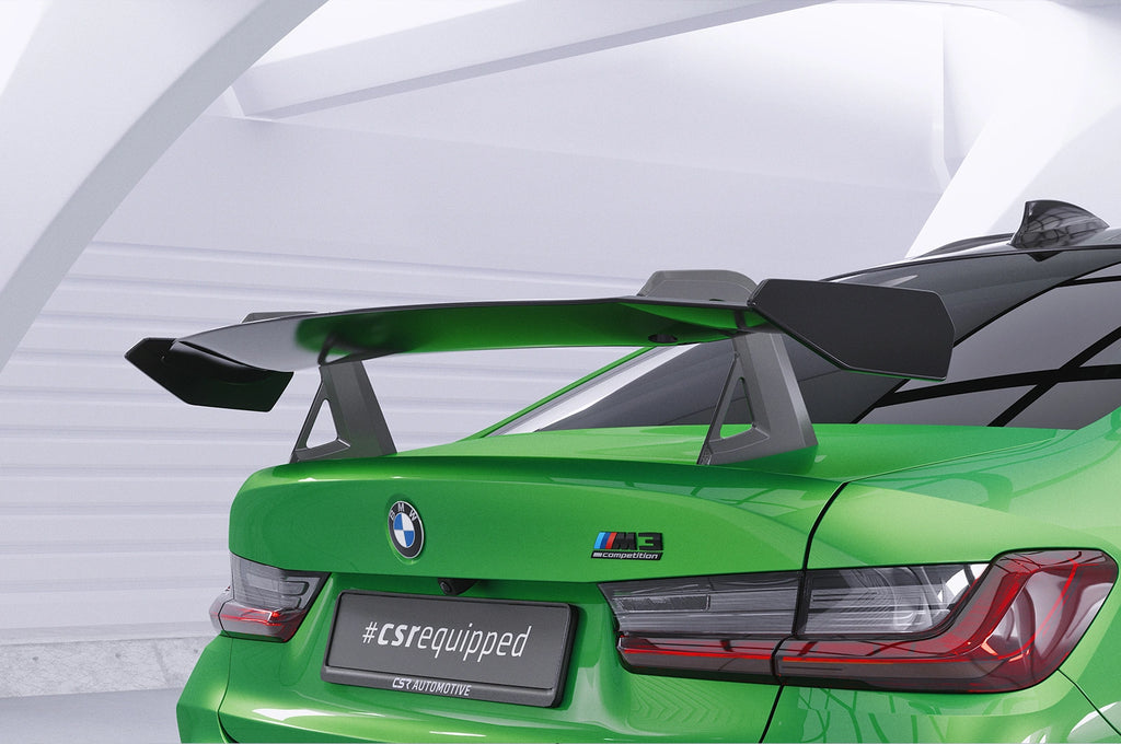 CSR Schwanenhals Heckflügel mit ABE für BMW 3er G20 / M3 G80 Limousine SHF058-D02-F002-F-L Design 2