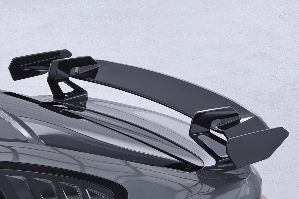 CSR Schwanenhals Heckflügel mit ABE für BMW 4er F36 Gran Coupe SHF027-D01-F002-F-L | Unlackiert roh (Lackierung erforderlich)