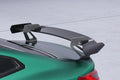 CSR Schwanenhals Heckflügel mit ABE für BMW 4er G22 / M4 G82 Coupe SHF017-D01-F002-F-P | Schwarz lackiert (keine Lackierung erforderlich)