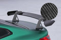 CSR Schwanenhals Heckflügel mit ABE für BMW 4er G22 / M4 G82 Coupe SHF017-D02-F002-C | Carbon Look Hochglanz (keine Lackierung erforderlich)